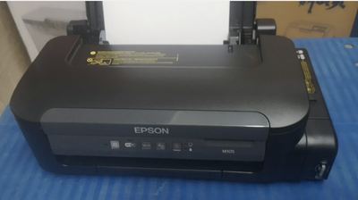 EPSON爱普生 M1108黑白喷墨打印机连供 A4不干胶无线wifi家用办公