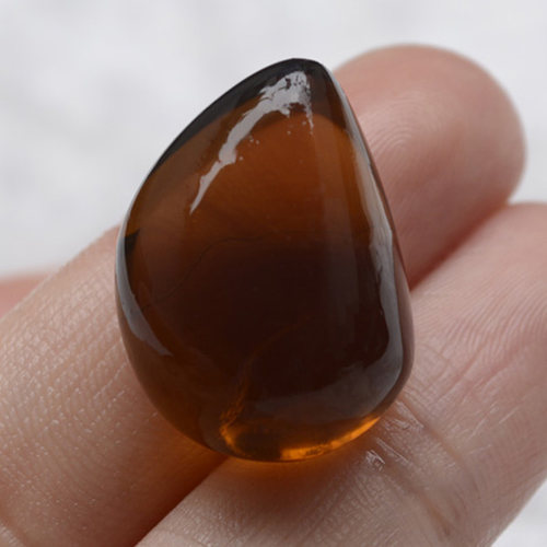 【齐翔珠宝】缅甸纯天然琥珀 茶珀 黄绿茶 戒面料 珠子料 2311#