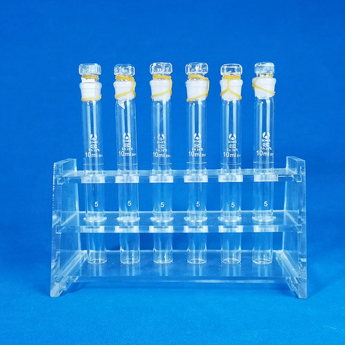 天玻A级玻璃比色管 纳氏比色管10ml 25ml 50ml 100ml 比色管架子