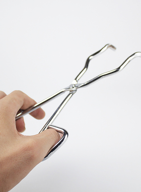 铁制坩埚钳烧瓶夹实验室规格俱全20 25 30 35 40 50 60cm马弗炉