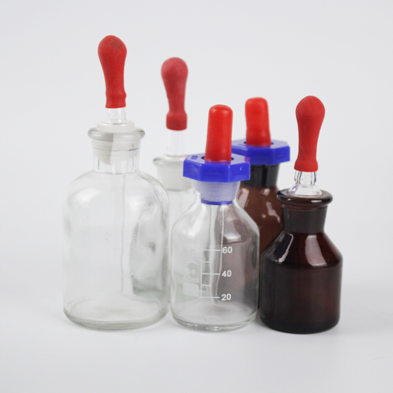 玻璃滴瓶 白棕色滴瓶 英式滴瓶 精油密封耐碱 滴管 30 60 125ml