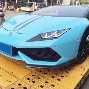 适用兰博基尼LP610改装 DMC小包围碳纤维套件DMC前唇包角后唇侧裙