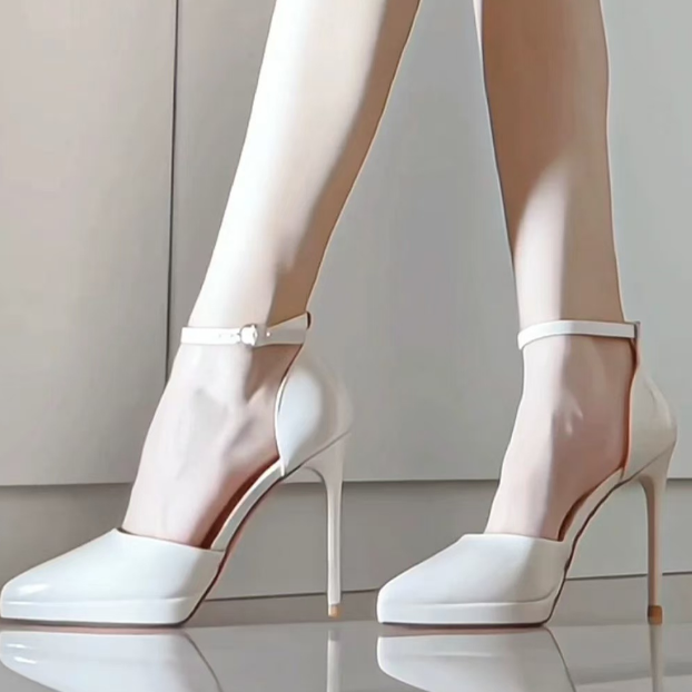 2025夏季高级感防水台气质大码女法式高跟鞋女时装不累脚单鞋细跟,女鞋,时装凉鞋,淘宝优惠券,粉丝福利购,淘宝优惠卷