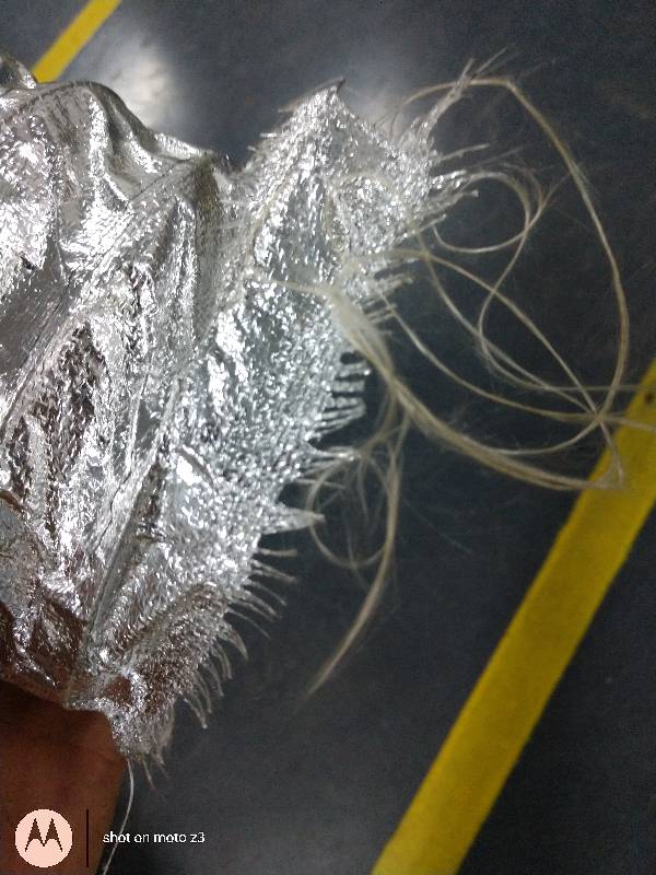 耐高温伸缩风管铝箔复合玻纤