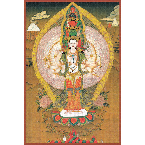 拼图米开朗益智纸质名画