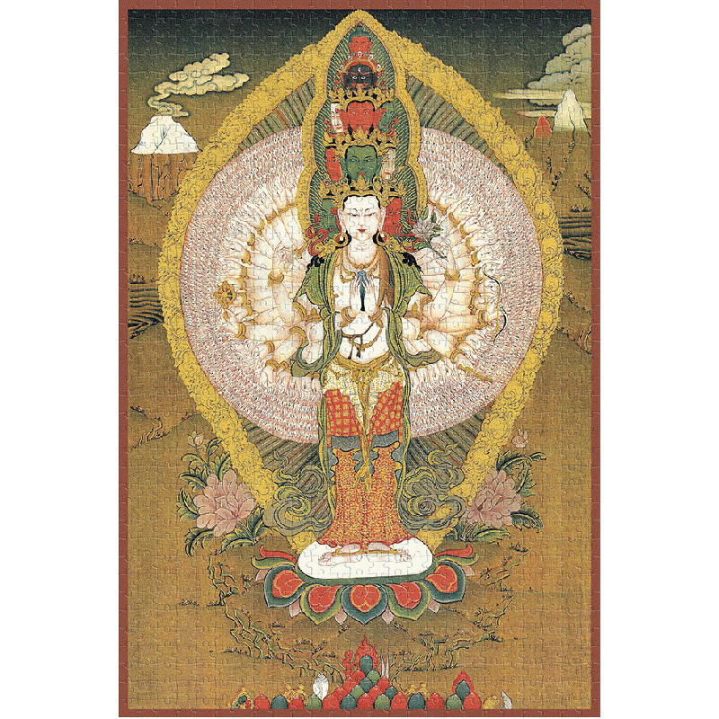 拼图米开朗益智纸质名画