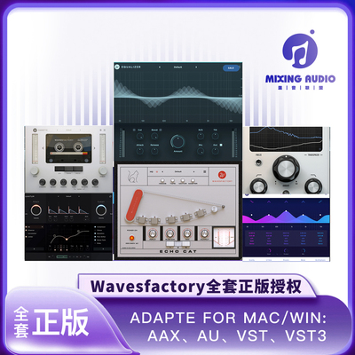 正版全套 Wavesfactory  效果器插件  Cassette EQUALIZER 全套