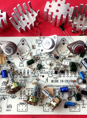 特价X850A 双声道大功率功放板散件 电子放大器diy制件元件套件