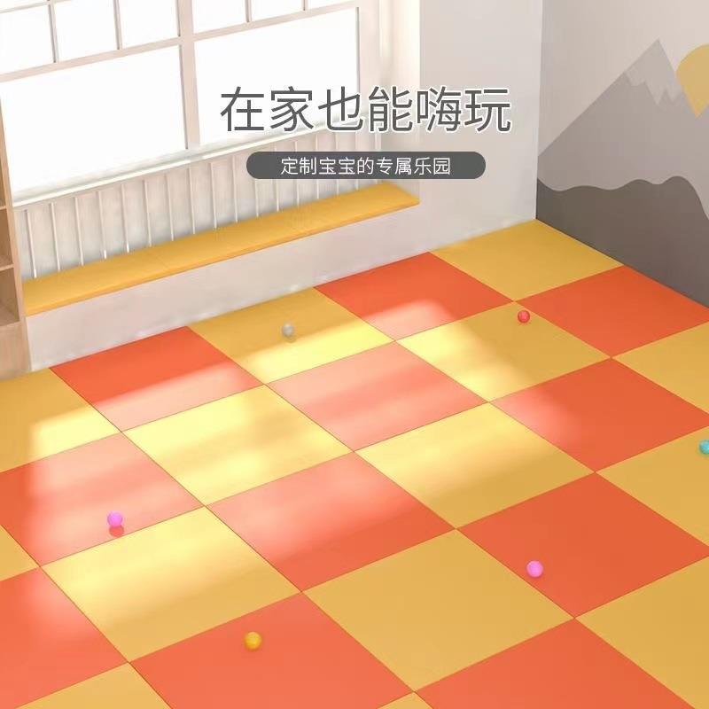 日本进口爬爬垫爬行垫折叠宝宝加厚婴儿家用儿童泡沫地垫pvc材质