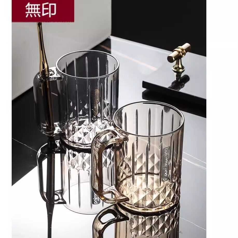 无印日本进口漱口杯牙刷杯进口高档家用情侣洗漱杯宿舍刷牙的杯子