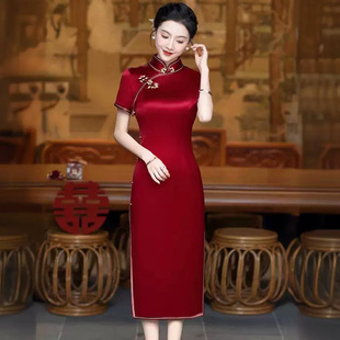 一珂锦绣女装佐良佑善荷言徐之行梦楼兰满庭芳官方旗舰店妈妈旗袍