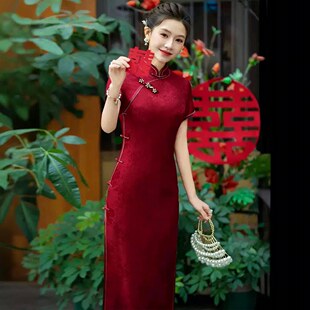 一珂锦绣女装佐良佑善荷言徐之行梦楼兰满庭芳官方旗舰店妈妈旗袍