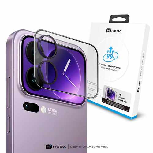 hoda好贴适用于小米17pro镜头保护贴后置摄像头Xiaomi 17promax镜头膜高清高透ar增透降反射镜头背屏贴