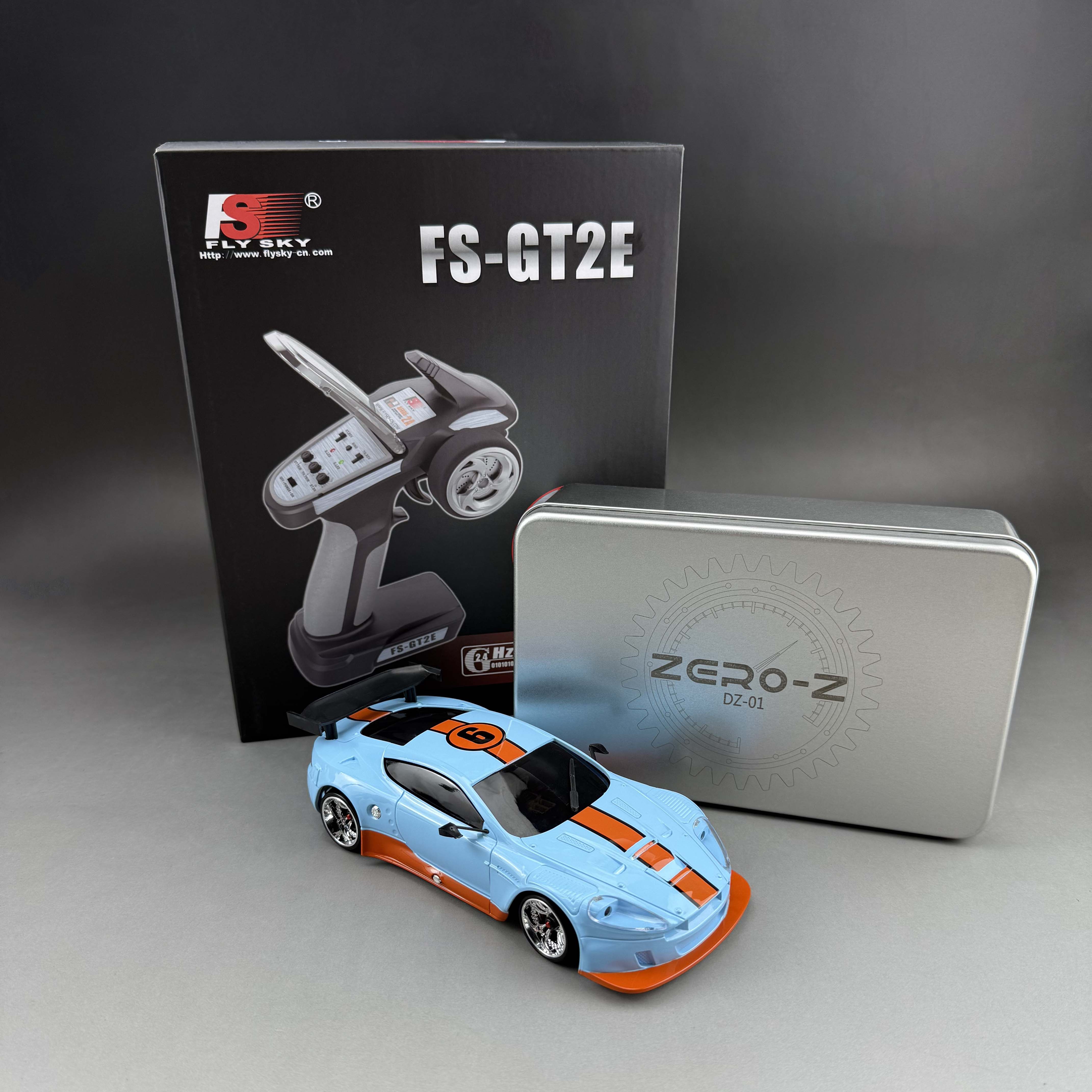 ZERO-Z全新四驱RC遥控蚊车国产海湾石油马丁 金属车架DZ01漂移版