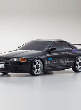 京商MINI-Z MR04 AWD DZ01蚊车车壳头文字D中里毅GT-R32 MZP482ID