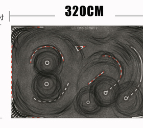 蚊车1/28 24 MINI-Z DRZ2  GLD BMX仿真蚊车专业漂移赛道跑道场地