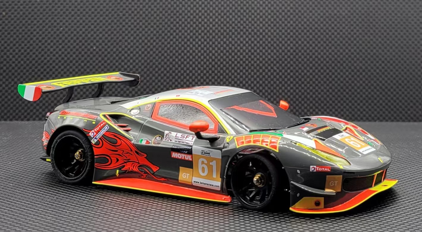 遥控车壳法拉利488蚊车