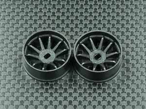 蚊车MINI-Z GLA BZ AMZ AWD AMR混碳复合轮毂车轮WHC003 WHC004