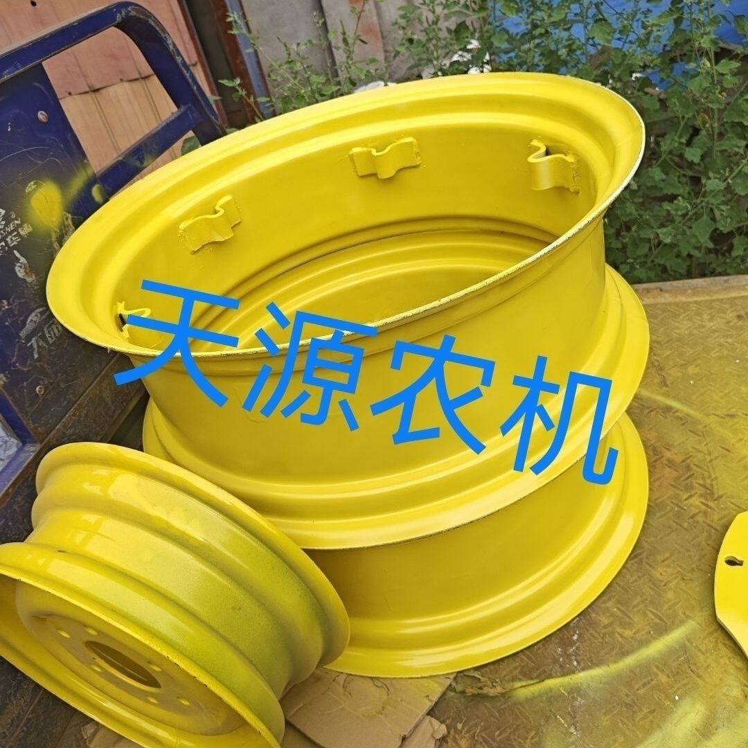 约翰迪尔拖拉机配件3B554/604/454/404/484后轮钢圈一个