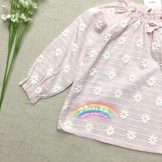 Chemise fille à manche longue - Ref 2085008 Image 3