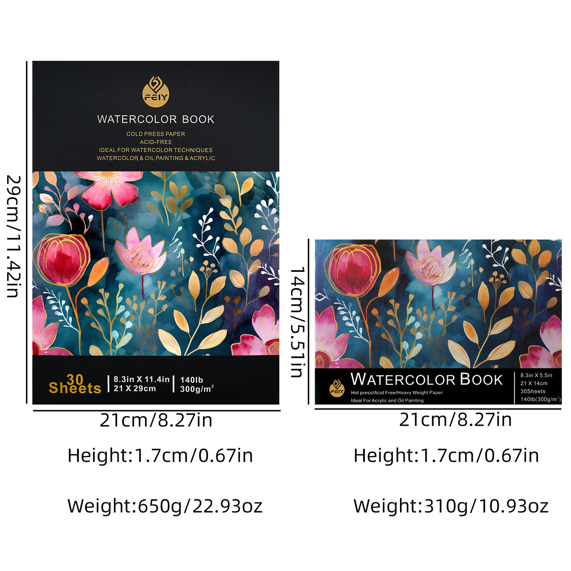 A4加厚水彩本 | A5绘画本300g美术纸 简约素描本 空白图画本 30张,文具电教/文化用品/商务用品,水彩纸/本/水彩水粉颜料本,淘宝优惠券,粉丝福利购,淘宝优惠卷