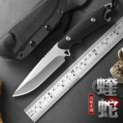 dc53钢锋利高硬度户外刀狄霸