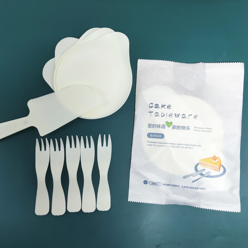 刀叉塑料水滴日式食品级餐具套装