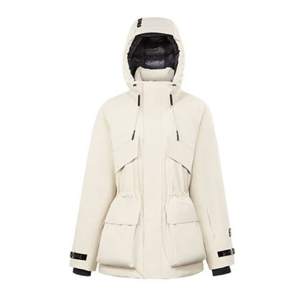 【琪琪/鹅绒服/破价】黑金鹅绒服风壳4.0五分中长羽绒GH124071