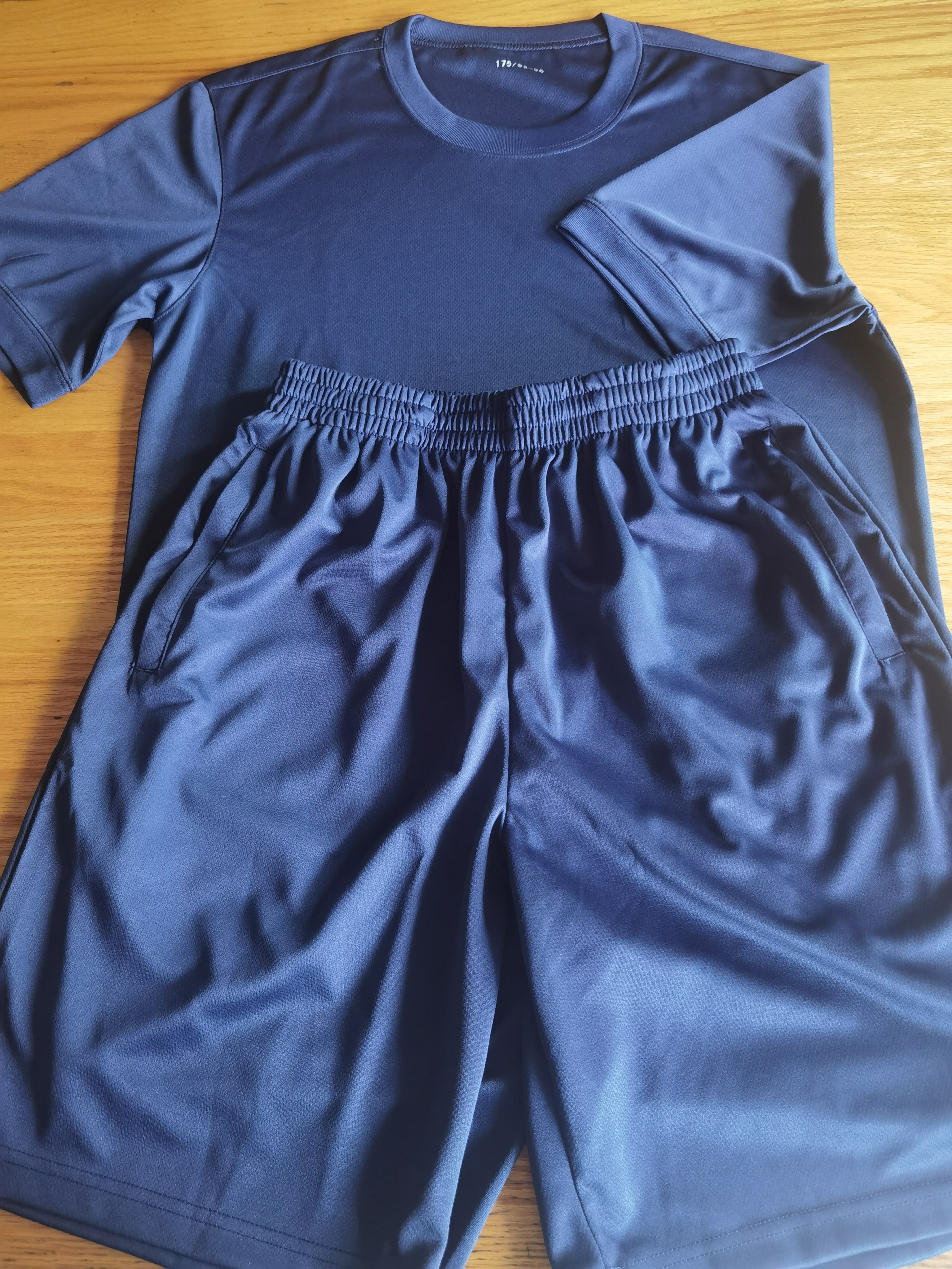 武汉军旭制式体能服套装夏季体能训练服速干透气短袖衫圆领衫