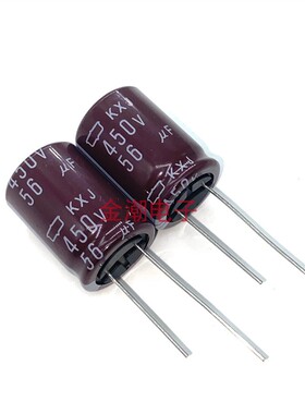 450V56UF  日本黑金刚 18X25 KXJ系列 NCC化工 56UF 450V