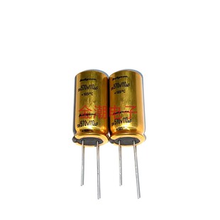 原装进口 570V110UF 18X35 红宝石 金壳胆机发烧 可代用500V100UF