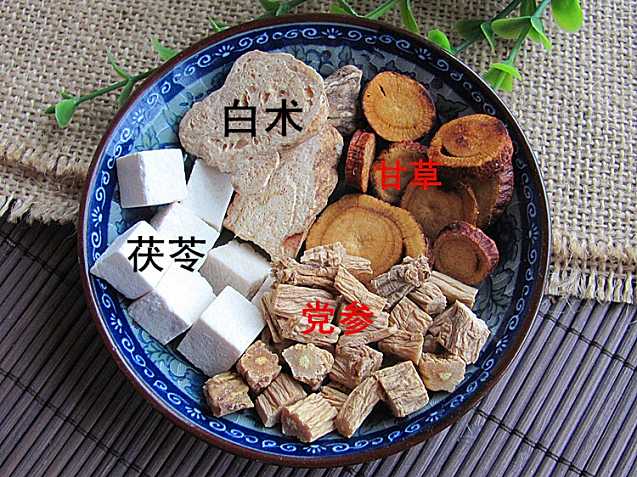 健康推荐养生四君子汤原材料