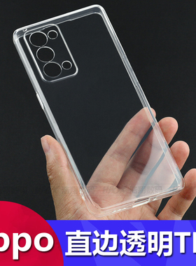 适用OPPO A6 A5 A3 A2pro Reno 16 15 Pro直边手机壳Reno 14 13 12 1110 9 防摔A97透明A57 A92保护套批发