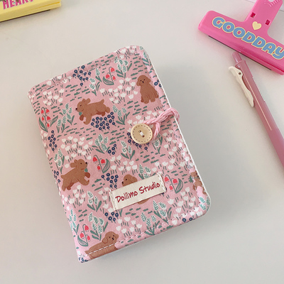 活页本手账本A7布面本