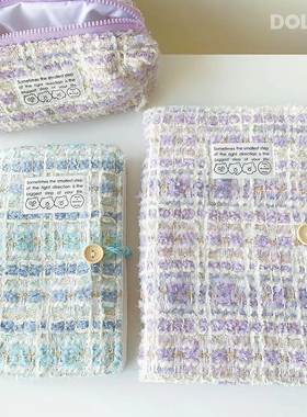 Do家 一口夏天活页小香风日记本 软绵绵A5A6高颜值可爱少女心手帐本女生 ins风可拆卸笔记本子学生网格记事本