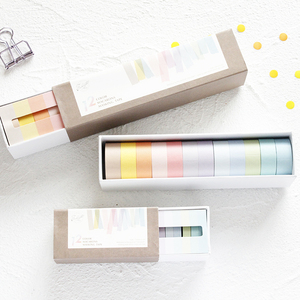 基础款纯色纸胶带12色