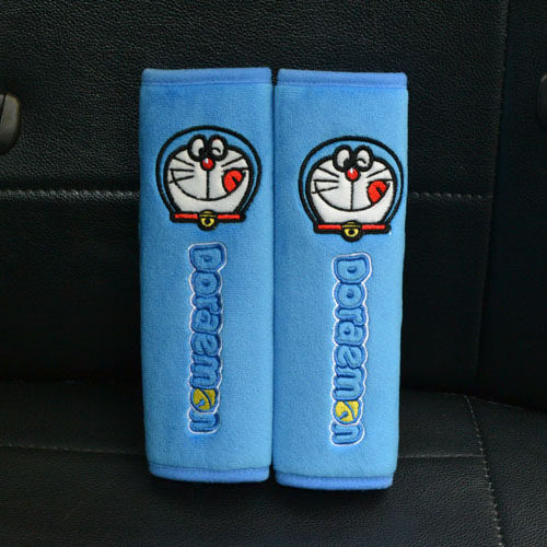 汽车用品机器猫安全带套哆啦a梦护肩套叮当猫女性可爱小套饰一对