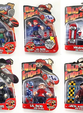 Wild Grinders 2010 Lil Rob and Board.野生磨碎机滑板小子