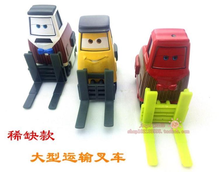 迪士尼Disney汽车总动员玩具车 合金车模大型叉车运输车拖车