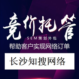 SEM竞价代运营托管搜索引擎竞价排名外包大搜信息流托管搭建优化