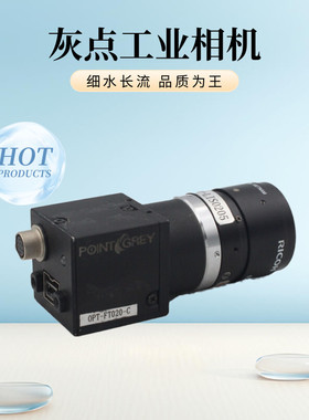 POINT GREY灰点工业相机OPT-FT020-C 拆机原型号FL2-20SC-C彩色