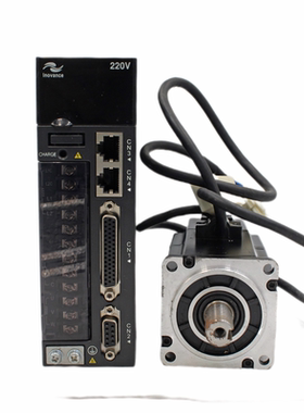 汇川技术伺服电机ISMH1-20B30CB-U131X二手200W IS600PS1R6I