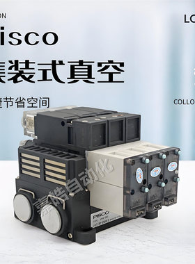 Pisco匹斯克VKM-B03/VKMH10W-S618集装式真空发生器多位可选型