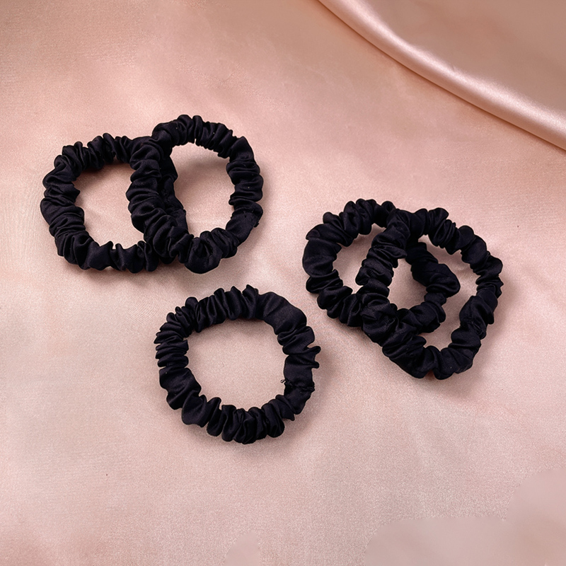 巨好用！黑色大肠发圈百搭头绳