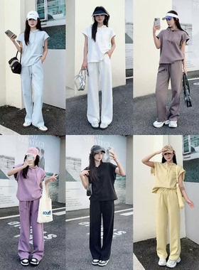 04/28W 品牌！零售价398+无袖连帽上衣2026新款百搭宽松套装8129