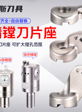ENH精镗刀头刀片座可调式微调精镗刀座镗孔器TP TC精镗刀片座EWN