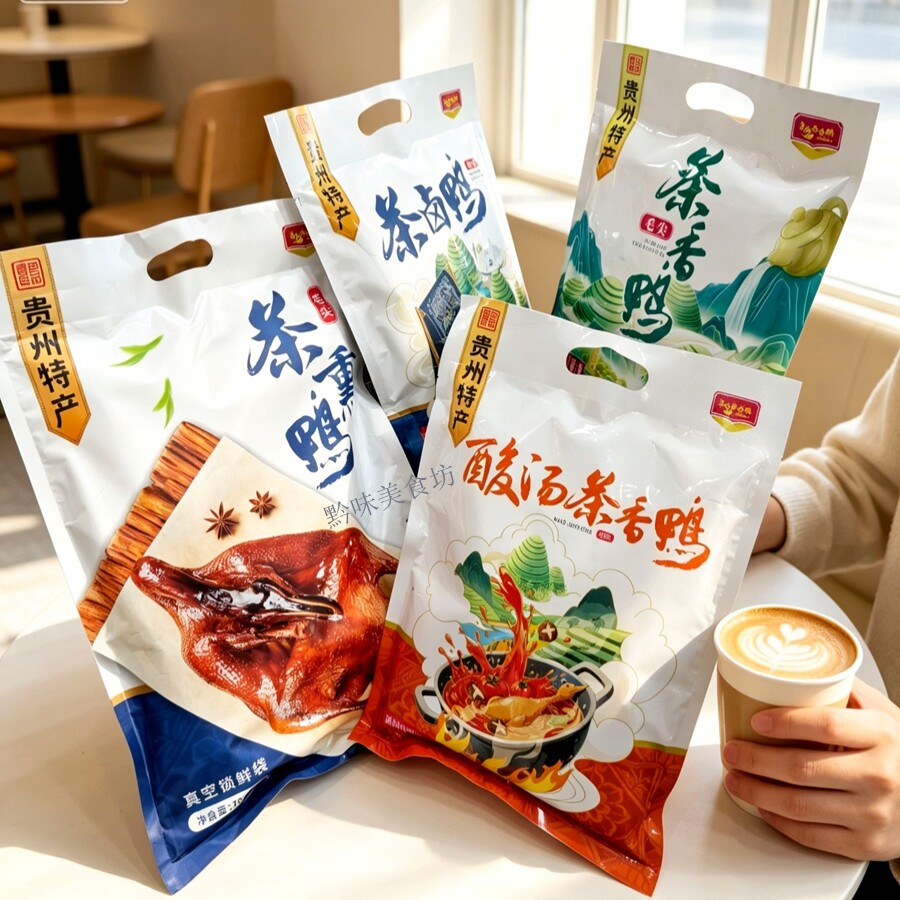 匀尚毛尖茶卤鸭茶香鸭280g