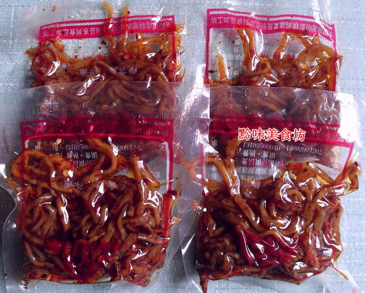 2份包邮贵州特产 彭姨妈麻辣豆腐丝 豆腐干丝 休闲食品 称重 500g