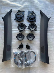 奥迪A4LQ5LA6L高音喇叭高配A柱喇低音炮低提升音质消除电流声共振