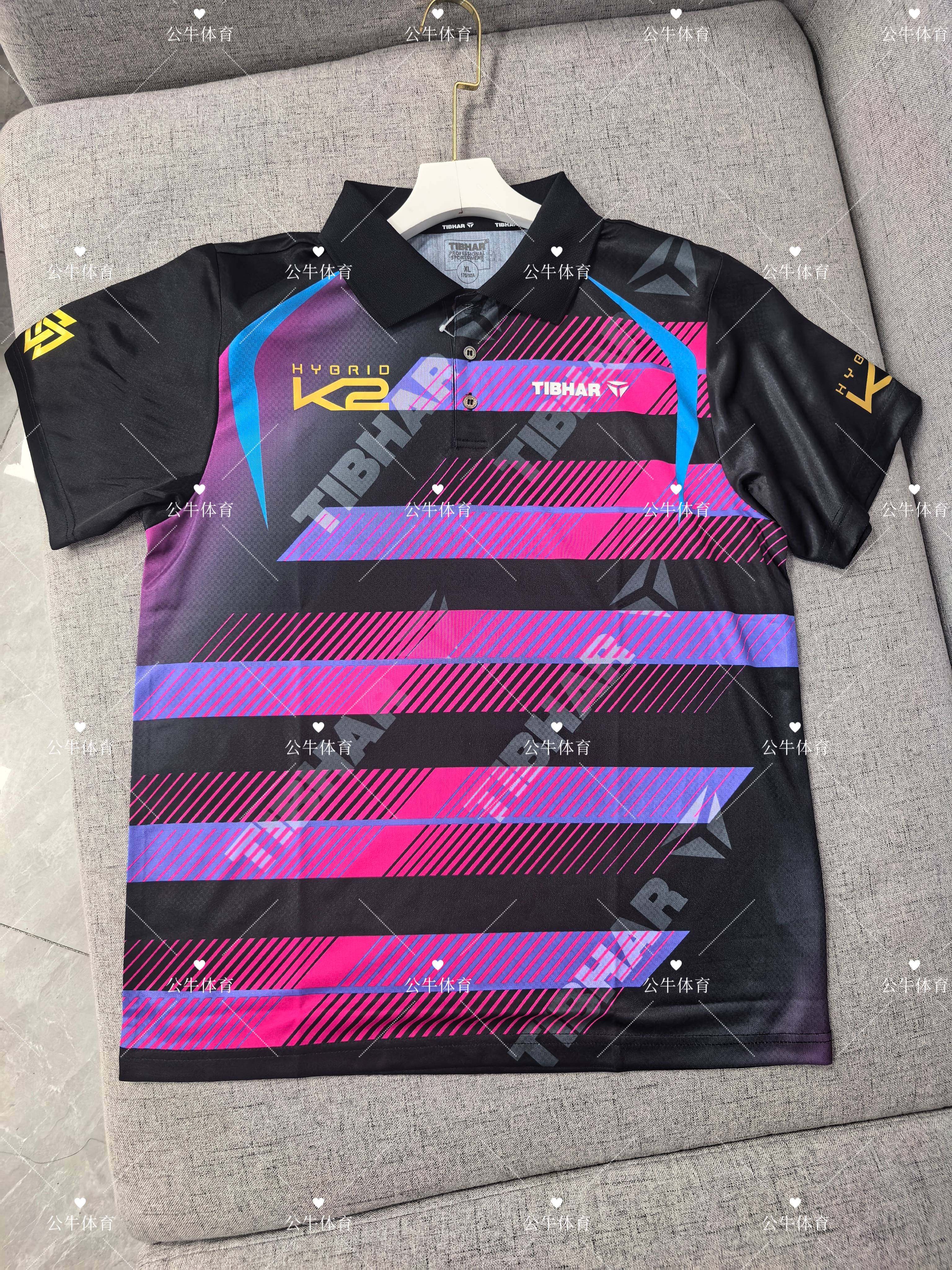 挺拔炙热2.0乒乓球服金标k2短袖套装男速干衣专业训练比赛运动服图片